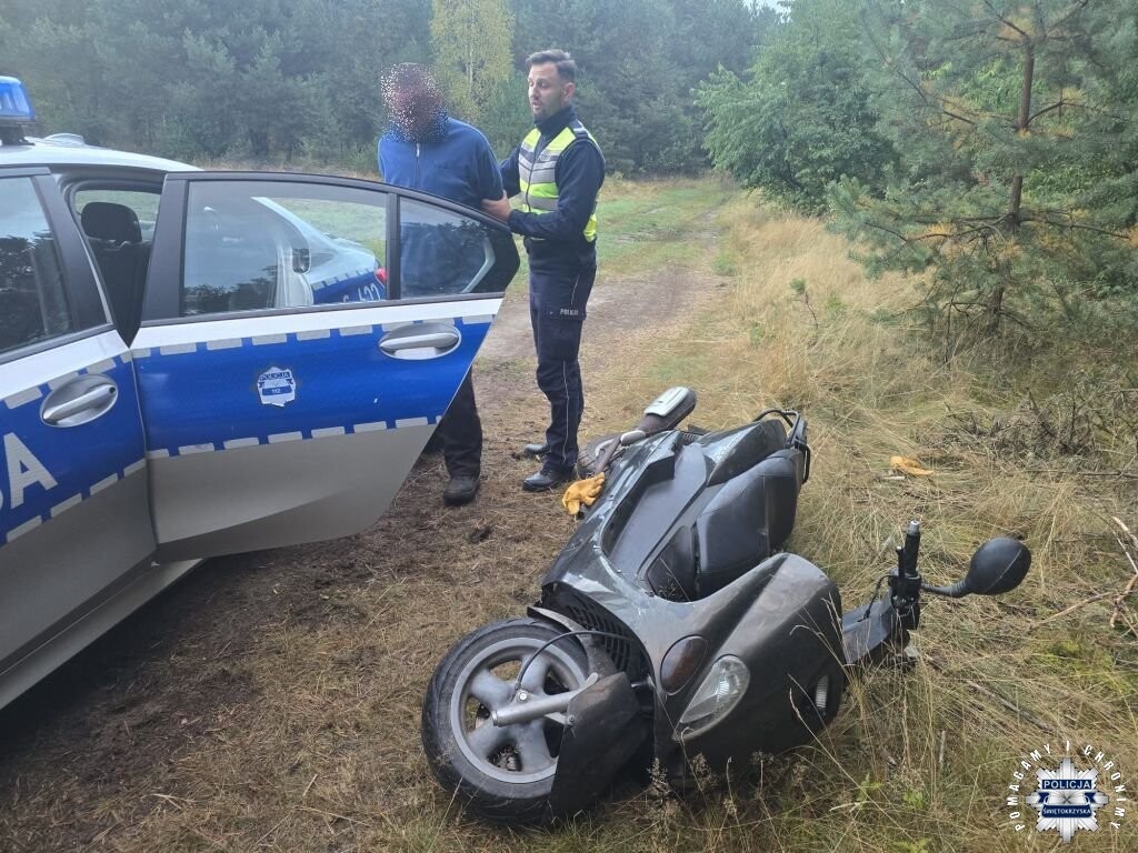 Pościg za motocyklistą